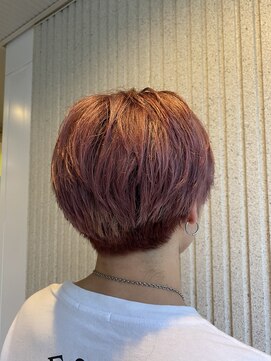 エイトタマプラ たまプラーザ店(EIGHT tamapla) 【EIGHTたまプラ】デザインカラー_切りっぱなしボブ