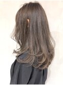 スモーキーアッシュ_オリーブカラーハイライトカラー_ba294073