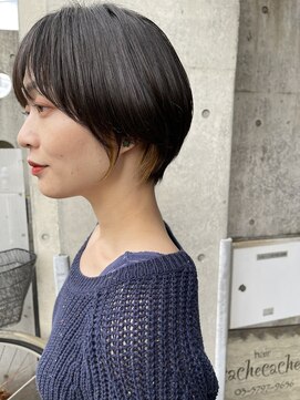 カシュカシュ(cache cache) cache cacheショートとインナーカラーstyle