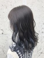 レーヴ(Reve)&nbsp;ネイビーブルー×インナーカラー【レーヴ】