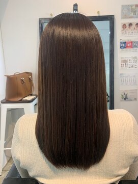 ツムグ 代官山店(TUMUGU) 髪質改善トリートメントツヤツヤ髪艶カラーショコラベージュ