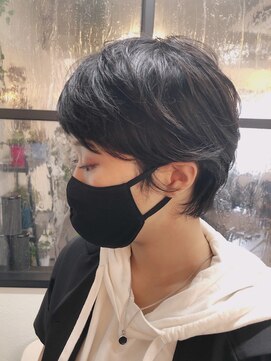 ニット 銀座(knit) かき上げショート/くせ毛ショート/伸ばしかけ/黒髪《knit銀座》