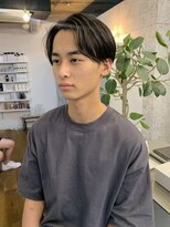 バイフィフス 原宿/表参道(by fifth)&nbsp;◇センターパート 韓国ヘア 縮毛矯正　トランクスヘア