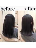 リメル 奥沢自由が丘店(Remel)&nbsp;縮毛矯正で簡単外ハネスタイル