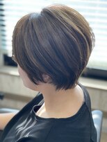 ヘアーリゾートガーデンバイトロント 船橋法典店(Hair Resort Garden by Toronto) くびれショートボブ【船橋、西船橋、市川大野、新船橋、塚田】