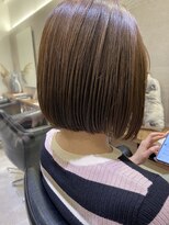 シェル 国分寺(shell)&nbsp;サラッとストレート仕上げスタイリング簡単前下がりボブ♪