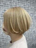 エメ(aimer)&nbsp;ショートボブ/ホワイトベージュ/弘前市