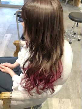 ダブルケーツー 倉敷店(wk-two) ☆裾カラーピンク☆