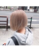 トリプルエイチフォーヘアー 国分店(HHH for hair)&nbsp;ハイトーンミルクティーベージュ