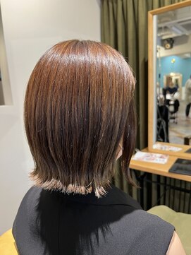 ムーン(moon) #似合わせカット #アースカラー #くびれヘア #デザインカラー