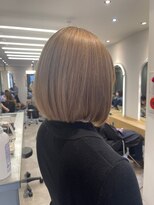 ジーナ セントラル銀座(Zina)&nbsp;外ハネボブ＊セクションカラー＊ダブルカラー【ZinaCENTRAL】