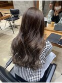 デジタルパーマアッシュブラウンカラー髪質改善韓国ヘア下北沢