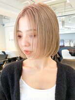 アルバム 渋谷パルコ(ALBUM)&nbsp;ワンレンボブベージュ_チェリーブラウンフェミニン_ba353981