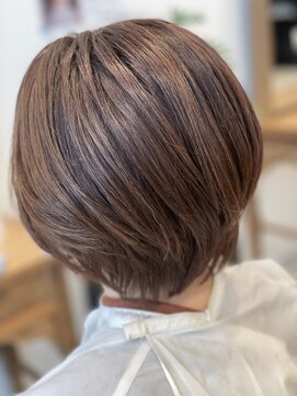 ヘアデザインロアール アリオ倉敷店(Hair Design Loire) ショートボブ