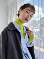 フィルムス 千葉(FILMS)&nbsp;ミニウルフレイヤーカット顔周りカット前髪カット韓国ボブ/千葉