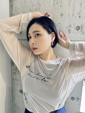 シェルター バイ トウキョウ(Shelter by TOKYO) 耳掛け大人ボブ/20代30代40代/小顔ヘルシースタイル