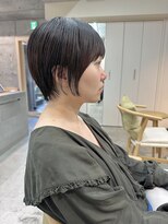 ミィ 浦和(mee) 黒髪/グレーベージュ/レイヤーロング/前髪パーマ/浦和