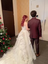 アメジスト(amethyst)&nbsp;結婚式・2次会☆花嫁/卒花/ハーフアップ/ドレススタイル