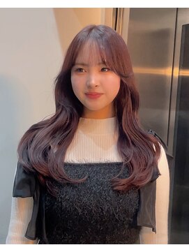 ロンド 表参道店(Lond) ピンクブラウン ラベンダーカラー エアリーブラウン