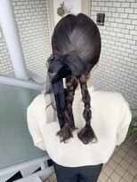 フェリーチェ(Felice)&nbsp;タイトアレンジ　ツインアレンジ　タイトツイン　参列ヘア