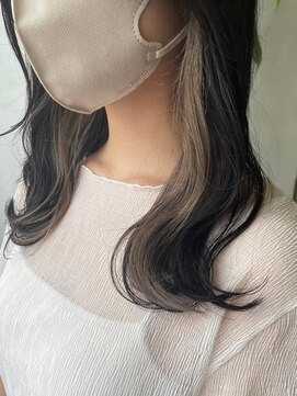 アン ブリーチ 大宮駅東口店(UN BLEACH) 【インナーカラー♪♪】ミルクティーインナーカラー♪♪