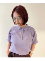 ニコフクオカヘアーメイク(NIKO Fukuoka Hair Make)&nbsp;《NIKO》ワインレッドカラー/ボルドーカラー/暖色系カラー