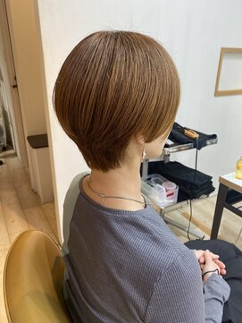 モリオ フロム ロンドン 成増店 【morio成増/一戸】大人かっこいいハンサムショート