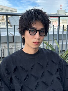 ヘーゼル 博多(HAZEL.) ニュアンスミディアムスパイキーショート