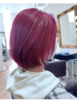 コワファースト  させぼ五番街店(COIFF1RST) レッドカラー☆