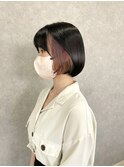 髪質改善/ブリーチ/ボブ/ダブルカラー/ハイライト/ショート