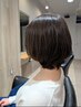 【人気NO.1＊ご新規様も◎】レディースカット＋選べるカラー￥9,300