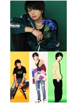 ルフレ 新宿歌舞伎町店(Reflet) ウルフ/マッシュ/メン地下/メンズメイク/メンズ/ヘアセット