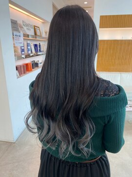 カッツ 笠岡店(CUT S) シルバーグラデーションカラー