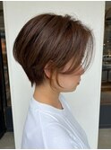前下がりショートボブ