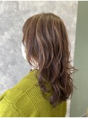 白髪があっても大丈夫♪レイヤースタイル&メルティーブランジュ