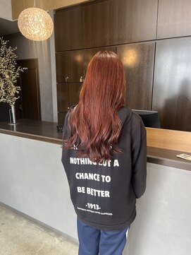 アールトゥーヘアー(art To Hair) オレンジ/ブリーチなし/