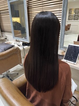 フレーム へアアンドトリートメント 天王寺北口店(FRAME) サラ艶美髪矯正