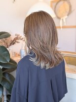 シーソー(SEA SAW)&nbsp;ダブルイルミナカラー/ミルクティーベージュ