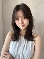 ミューバイケンジ(miu by KENJE)&nbsp;韓国風レイヤーカット/くびれヘア