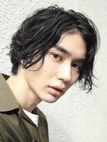 ゼンコー アオヤマ(ZENKO Aoyama)&nbsp;メンズカット波巻きパーマツイスパシャドウフェザー