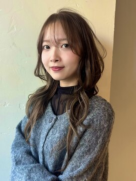 デコ(DECO) 【ayano】韓国ハッシュカット/ベージュカラー