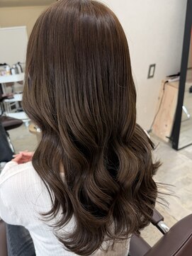 ニュイ 木更津(nuit) 着物ヘア/大人ガーリー/ダークアッシュ/似合わせカット/木更津