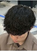 名古屋シャドウパーマ波巻きパーマツイストスパイラルパーマ緩め