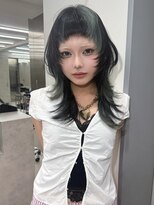 アイヴァン(AIVAN)&nbsp;ミディアムレイヤー・ハッシュカット・ウルフレイヤー ll