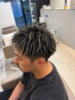 メンズバイココテラス 豊中(men's by cocoterace)&nbsp;メンズ/パーマ/ツイストスパイラル/ブリーチ/メッシュ