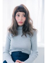 アンナ(ANNA) ショートバング×セミロング