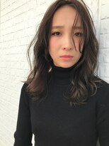 ネイビー チャムズ 久留米(NAVY chums)&nbsp;久留米【NAVY】ほつれミディアムウェーブ