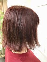 ナンバー アンフィール 渋谷(N° anfeel)&nbsp;ベリールージュ&切りっぱなし外ハネボブ！