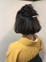 アルー ヘアデザイン 仁川店(aluu hair design) 短い髪でも！ヘアアレンジ