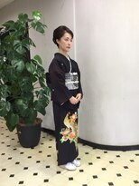 ボザァル(BEAUX ARTS)&nbsp;留袖の着付けアップ